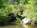 Multiple Culvert Crossing at Bay Rd, Bowdoinham, Maine