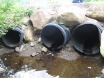 Multiple Culvert Crossing at Beech Hill Rd, Pittston, Maine
