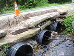 Multiple Culvert Crossing at Cambell Shore Road, Gray, Maine