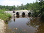 Multiple Culvert Crossing at Chadsey Rd, Pownal, Maine