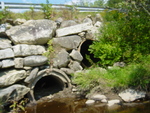 Multiple Culvert Crossing at Dead River Rd, Litchfield, Maine