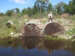 Multiple Culvert Crossing at Garland Rd, Dixmont, Maine