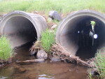 Multiple Culvert Crossing at I 96, Crystal, Maine