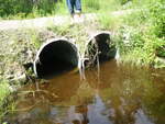 Multiple Culvert Crossing at Klimavicz, Dover-Foxcroft, Maine