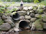 Multiple Culvert Crossing at Lake St, New Vineyard, Maine