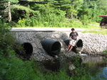 Multiple Culvert Crossing at Meadow Rd, Woolwich, Maine