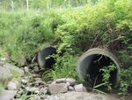 Multiple Culvert Crossing at Mile Hill Road, New Sharon, Maine