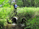 Multiple Culvert Crossing at One Mile Rd, Thorndike, Maine
