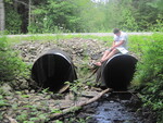 Multiple Culvert Crossing at Palermo Rd, Freedom, Maine