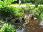 Multiple Culvert Crossing at Penney Rd, Montville, Maine