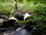 Multiple Culvert Crossing at Princeton, Alexander, Maine