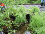 Multiple Culvert Crossing at Railroad, Brownville, Maine