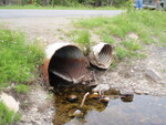 Multiple Culvert Crossing at Retreat Road, Crystal, Maine