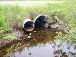 Multiple Culvert Crossing at Retreat Road, Crystal, Maine