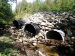 Multiple Culvert Crossing at Ridge Rd, Concord Twp, Maine