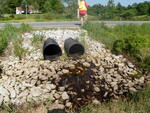 Multiple Culvert Crossing at River Rd., Biddeford, Maine