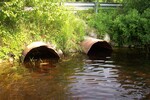 Multiple Culvert Crossing at Rooks Road, Eddington, Maine