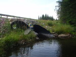 Multiple Culvert Crossing at Route 201, Sandy Bay Twp, Maine