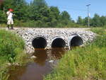 Multiple Culvert Crossing at Route 9, Pownal, Maine