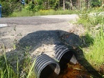 Multiple Culvert Crossing at Shore Acre Rd, Harpswell, Maine
