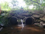 Multiple Culvert Crossing at Sligo Rd, Yarmouth, Maine