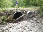 Multiple Culvert Crossing at South Branch Campground Rd, T5 R9 WELS, Maine