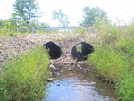 Multiple Culvert Crossing at South Lisbon Rd, Lewiston, Maine