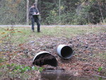 Multiple Culvert Crossing at Trafton Rd, Waterville, Maine