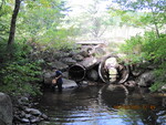 Multiple Culvert Crossing at Wentzel Rd, Litchfield, Maine