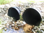 Multiple Culvert Crossing at Wharff Rd, Guilford, Maine