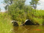 Multiple Culvert Crossing, Abagadasset River at Beedle Rd, Richmond, Maine