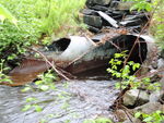 Multiple Culvert Crossing, Alder Brook at Lakeview Rd, Brownville, Maine