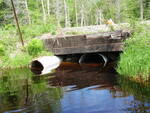 Multiple Culvert Crossing, Alder Brook at Spencer Rd, Brownville, Maine