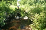 Multiple Culvert Crossing, Alford Brook at Tom Winston Rd, Waldoboro, Maine