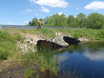 Multiple Culvert Crossing, Barrows Brook at Unknown, Crawford, Maine