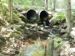 Multiple Culvert Crossing, Bartlett Brook at Wiley Rd, Naples, Maine