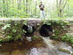 Multiple Culvert Crossing, Bear Brook at Roaring Brk Rd, Mount Katahdin Twp, Maine