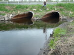 Multiple Culvert Crossing, Bear Brook at Station Road, Sherman, Maine