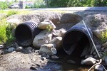 Multiple Culvert Crossing, Bear Brook at Tate Road, Corinth, Maine