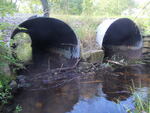 Multiple Culvert Crossing, Bird Brook at Emerson Rd, Norway, Maine
