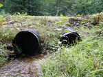 Multiple Culvert Crossing, Bloodsucker Brook at Middle Rd, New Portland, Maine