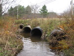 Multiple Culvert Crossing, Bog Brook at Pond Rd, Manchester, Maine