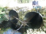 Multiple Culvert Crossing, Bog Brook at Tuelltown Rd, West Paris, Maine