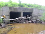Multiple Culvert Crossing, Branch Brook at I-95, Kennebunk, Maine