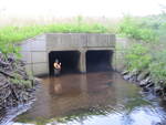 Multiple Culvert Crossing, Branch Brook at I-95, Kennebunk, Maine