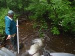Multiple Culvert Crossing, Brandy Brook at Osipee Trail, Gorham, Maine