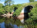 Multiple Culvert Crossing, Brown Brook at Back Rd, Abbot, Maine