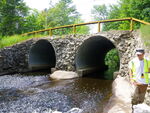 Multiple Culvert Crossing, Brown Brook at Burnham Rd, Limerick, Maine