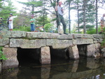 Multiple Culvert Crossing, Bubble Brook at Carriage Rd, Bar Harbor, Maine