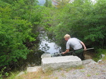 Multiple Culvert Crossing, Bubble Brook at Carriage Rd, Bar Harbor, Maine